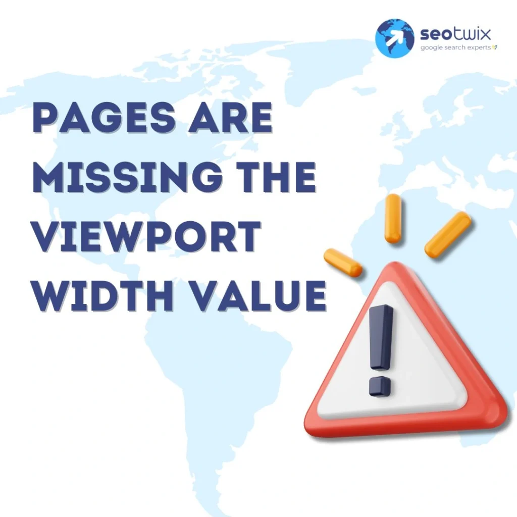 Pages are missing the viewport width value