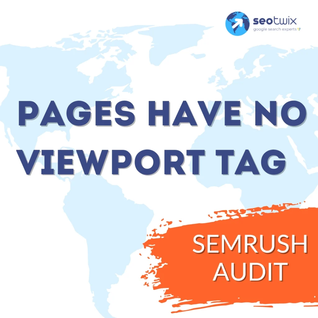 Pages have no viewport tag
