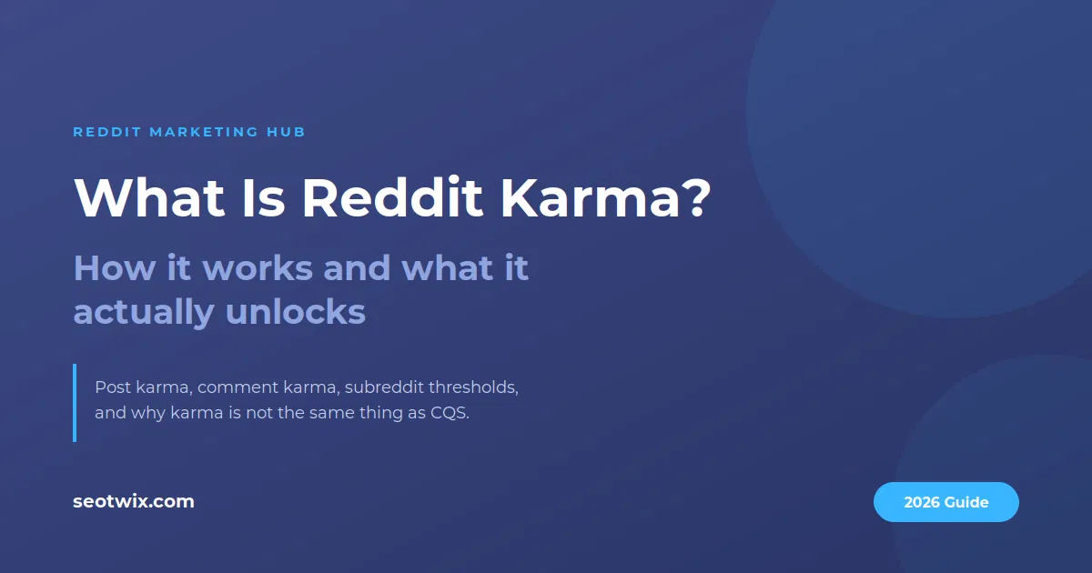 reddit karma